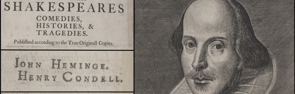 Heminges & Condell & Shakespeare: Professor Lucy Munro Inaugural Lecture
