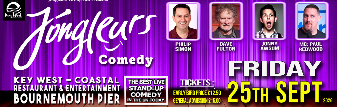 Jongleurs Stand Up Comedy on Bournemouth Pier