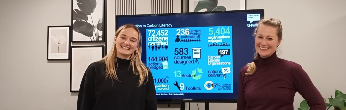 Carbon literacy trainers