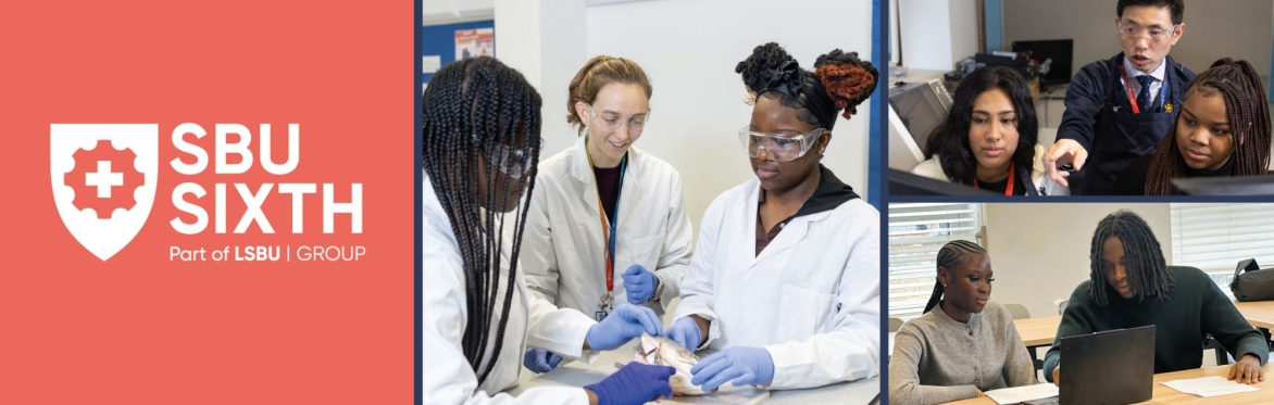 SBU Sixth students in a practical lesson