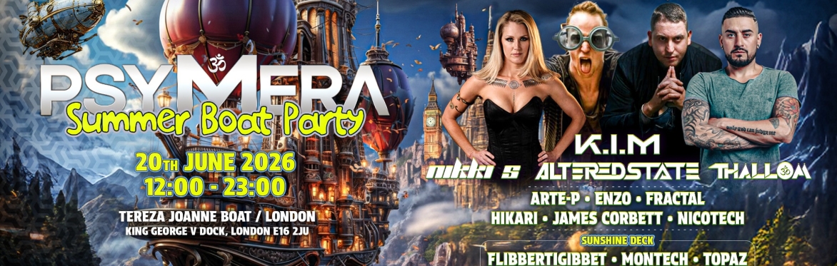 PSYMERA SUMMER BOAT PARTY