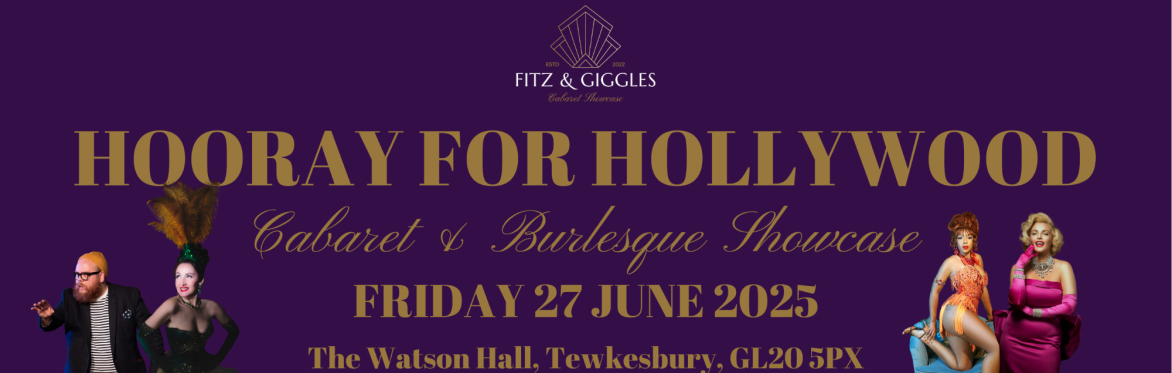 Event title - Hooray for Hollywood and date - 27th June 2025