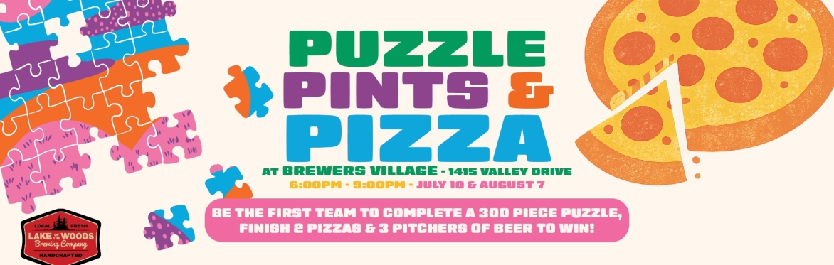 The Triple P Challenge - PUZZLE, PINTS & PIZZA NIGHT!