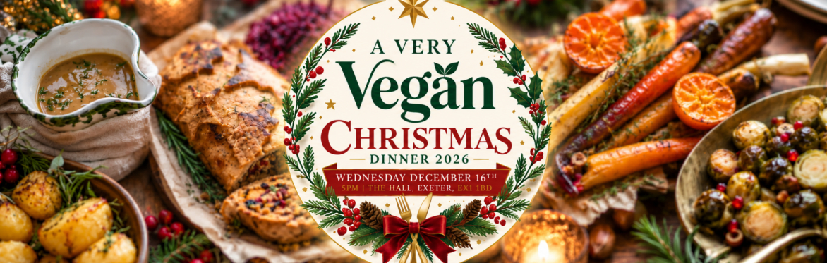 A Very Vegan Christmas Dinner 2026  - with Dr Alan Desmond
