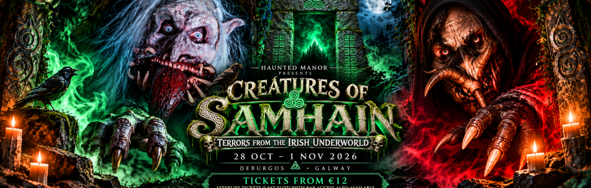 CREATURES OF SAMHAIN | Terrors from the Irish Underworld event | Galway Halloween 2026