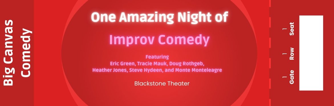 Big Canvas Comedy - Family Friendly Improv