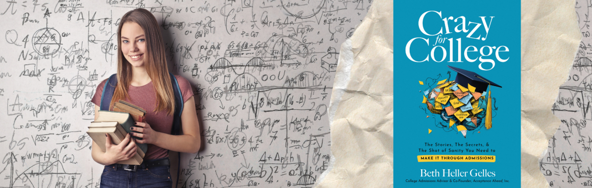 A conversation with Beth Heller Gelles and Dr. Denise Pope about the book Crazy for College, about the College Admissions process
