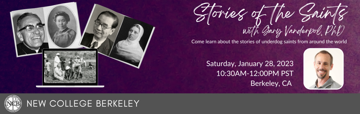Stories of the Saints - with Gary VanderPol, PhD