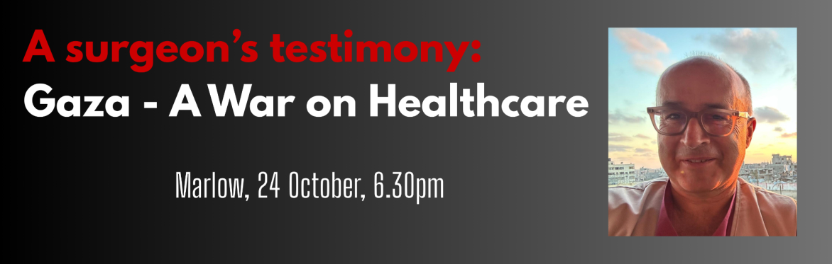 Gaza - A War on Healthcare: Professor Nick Maynard's testimony