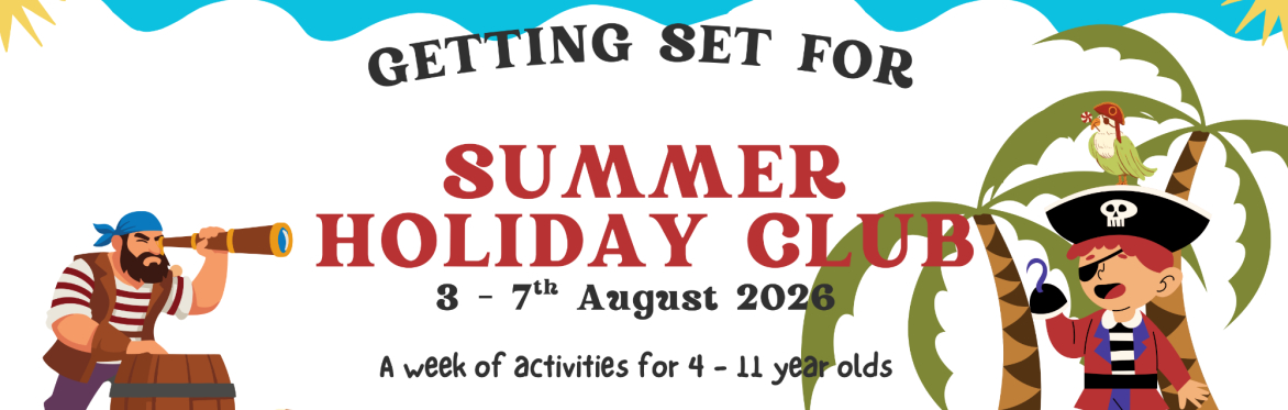 Pirate themed Summer Holiday club poster