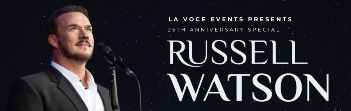 Russell Watson - 25th Anniversary Concert - Derby Cathedral