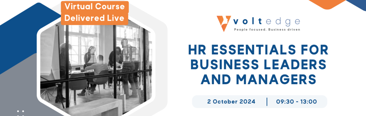 HR Essentials for Business Leaders and Managers