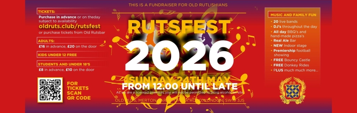 Rutsfest 2026 - Live Music Event