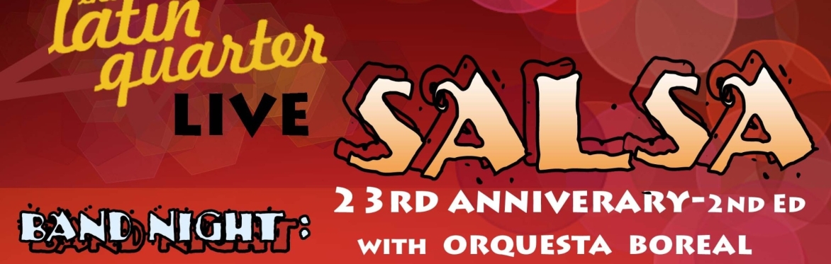 Band Night - 23rd Anniversary with Orquesta Boreal