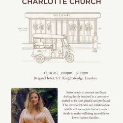 An intimate event of Ritual and Connection with Mauli X Charlotte Church