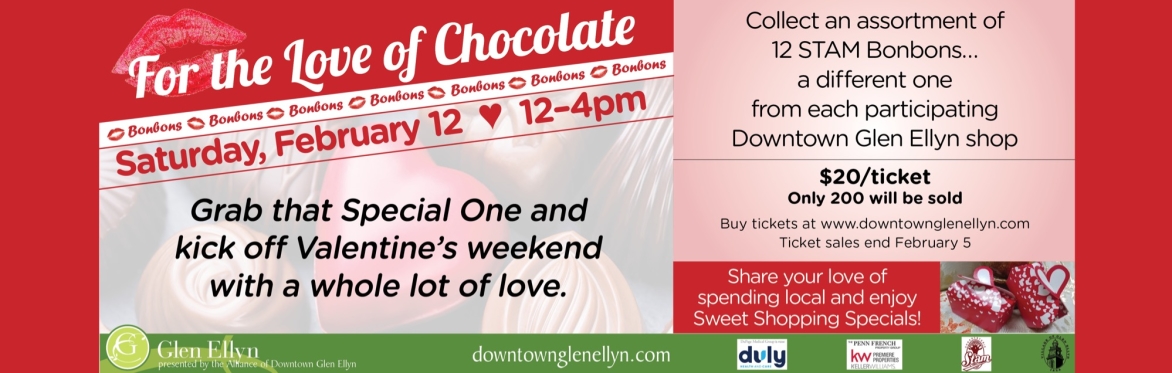 For the LOVE of chocolate.... and shopping of course!