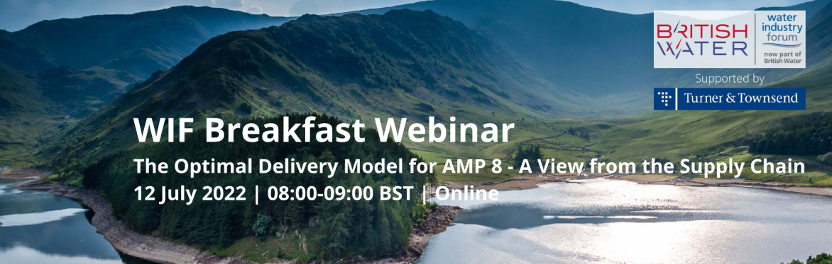WIF Breakfast Webinar | The Optimal Delivery Model for AMP 8 - A View from the Supply Chain