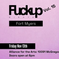 Fuckup Nights Fort Myers | Vol. 15