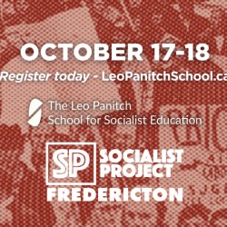 Socialism and Capitalism - Fredericton