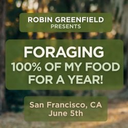 Robin Greenfield teaching at Foraging School