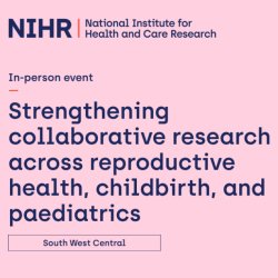 Strengthening collaborative research across reproductive health, childbirth, and paediatrics