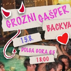 Grozni Gašper Backyard Party: DEMM, REDHEDII