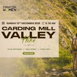 Carding Mill Valley Hike (Challenging) – Sunday 13th December 2026