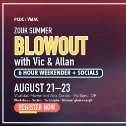 Vic & Allan Zouk Weekender!