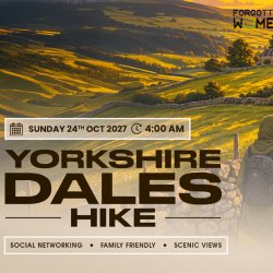 Yorkshire Dales Hike (Challenging) – Sunday 24th October 2027