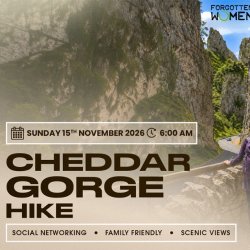 Cheddar Gorge Hike (Challenging) – Sunday 15th November 2026