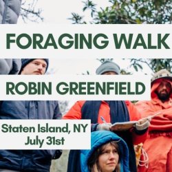 Robin Greenfield teaching at Foraging School