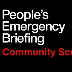 Friends of Love Lane Green Screening of The People's Emergency Briefing