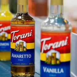 Torani bottles