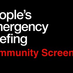 People's Emergency Brieifing