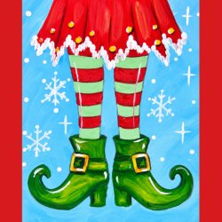 11/14 🎨🌍 Paint to End Polio: A Holiday Paint & Sip Fundraiser 3pm