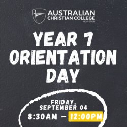 Updated : Year 7 Orientation Day 2026