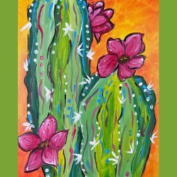 08/23 "Cactus in Bloom" 5pm