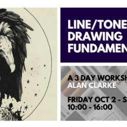 Line / Tone / Perspective: Drawing Fundamentals - A 3 Day Workshop with Artist Alan Clarke
