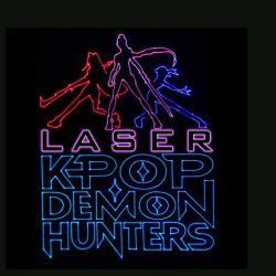 Laser K-Pop Demon Hunters Logo