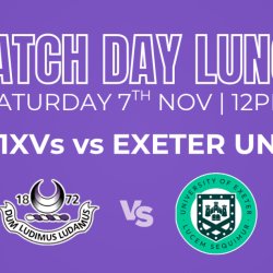 Match Day Lunch - Clifton 1st XV v Exeter University
