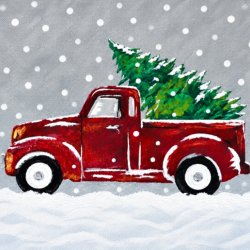 Truck and Tree
