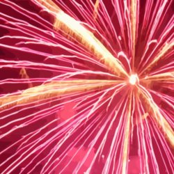 Image of colourful firework