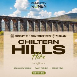 Chiltern Hills Hike (Challenging) – Sunday 21st November 2027