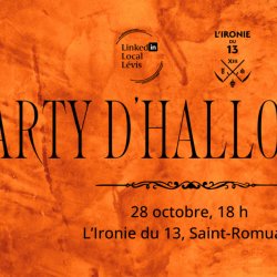 Party d'Halloween à l'Ironie du 13