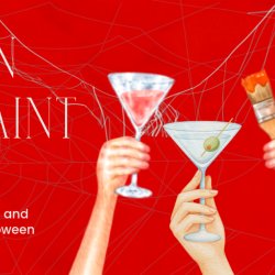 Halloween Pottery Paint and Sip (Adults only!) at The Bake House