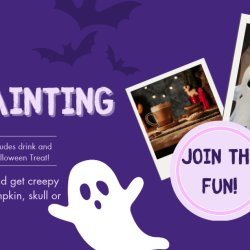 Halloween Pottery Painting for All Ages at The Bake House
