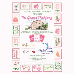 Mahjong Open Play and Mercer Street Chic Boutique Fashion Show