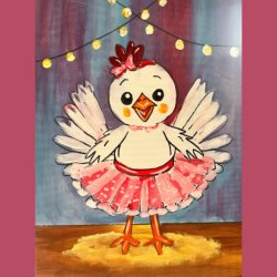 Ballerina Chicken
