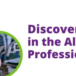 Photos of physiotherapist and radiographer advertising the event