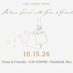 Autumn Social with Fawn & Friends